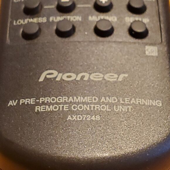 Genuine oem Pioneer remote control- Model AXD7248 - Picture 7 of 9